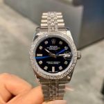 Rolex Datejust 2236 Movement 31mm Diamond Bezel Jubilee SS Band Lady Watch